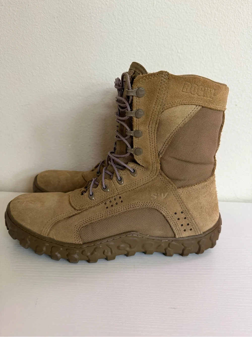 🇺🇸 Rocky S2V Special Ops Tactical Military Boots Coyote Brown RKC050 Men Size 13